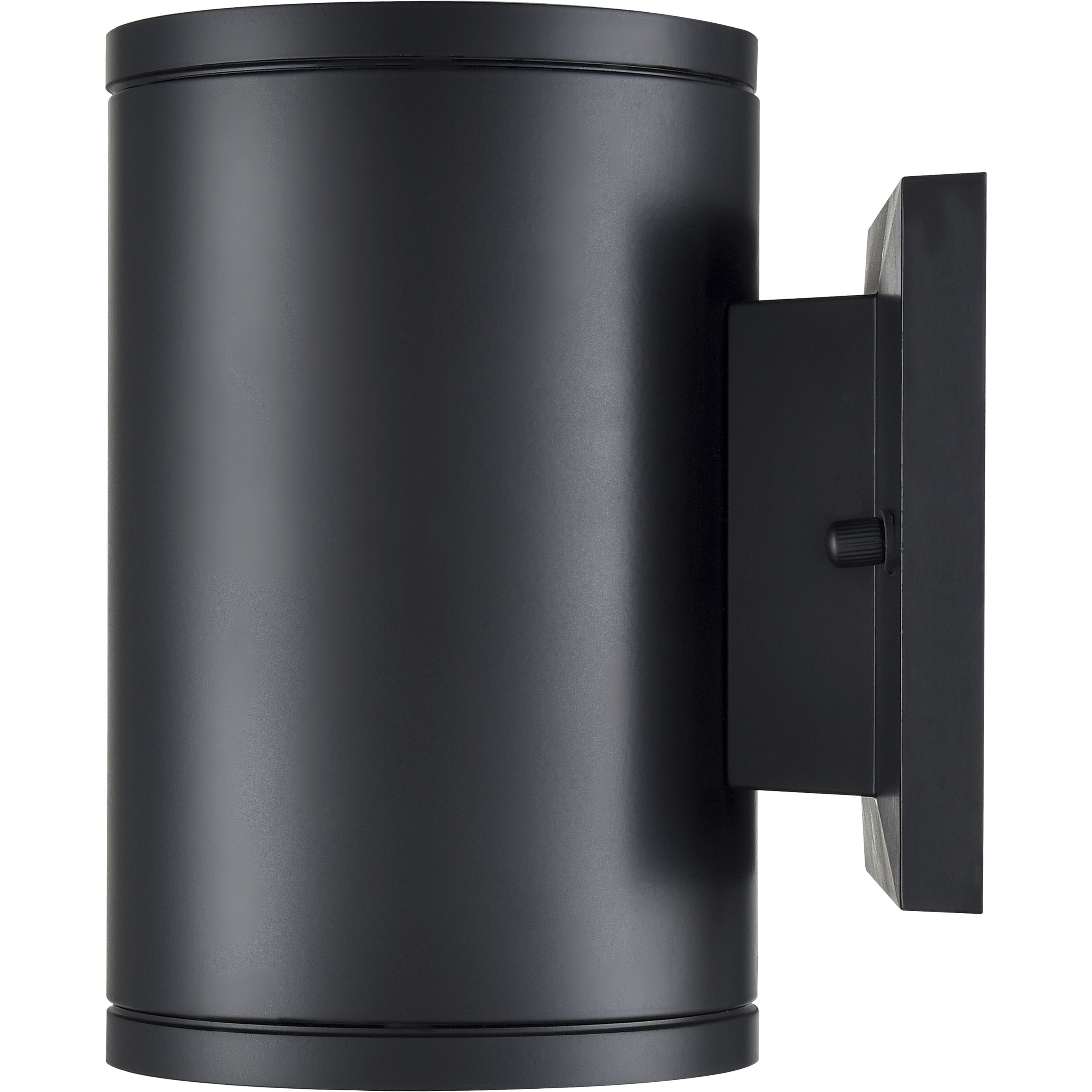 Vegas LED 7 inch Powder Coated Black Outdoor Wall Sconce